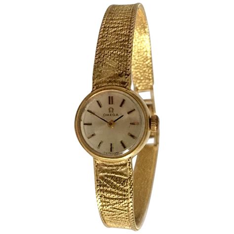 womens gold omega watch|ladies omega gold watch 1970s.